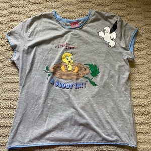 Vintage 80s looney tunes t shirt